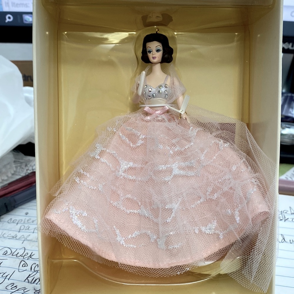 Barbie Fashion Model in the Pink Hallmark ornament